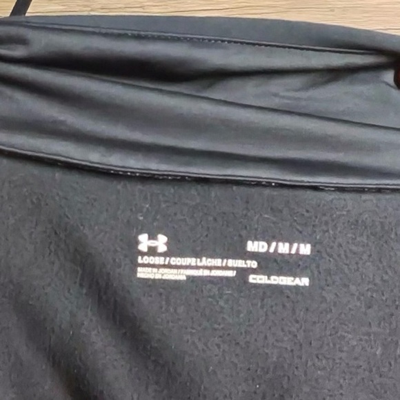 Under Armour Black Full Zip Jacket Performance Fabric - Picture 5 of 11